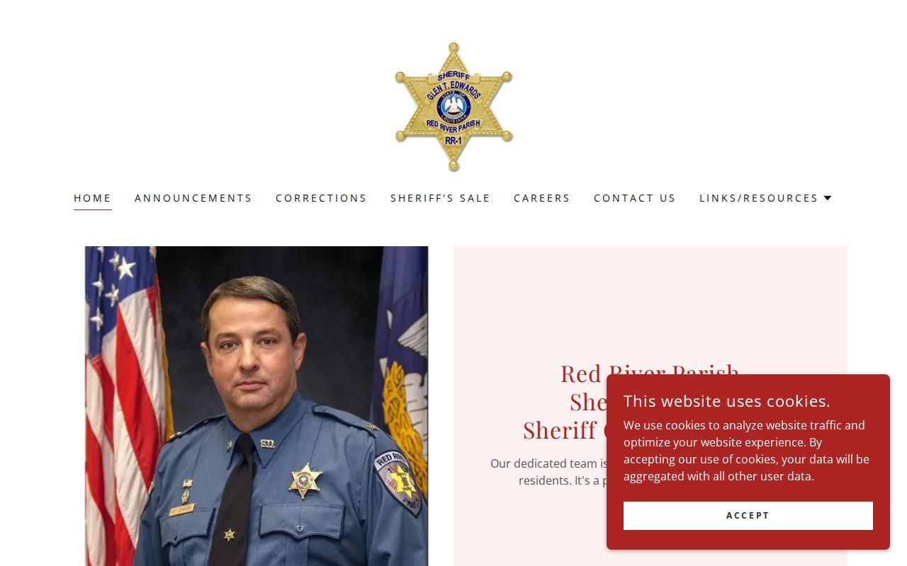 Edgefield warrant records: sheriff official page with non-emergency, jail, and corrections service links